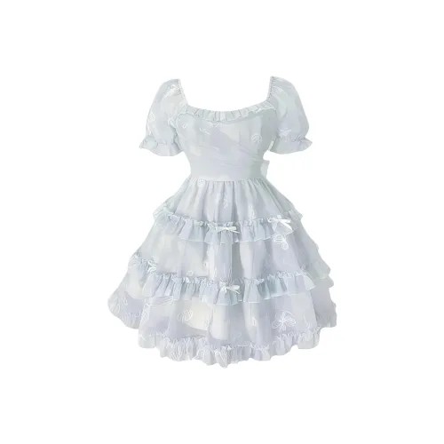 Nathania Короткий рукав Платье Женское