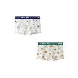 2 пачки [Маленький зеленый медведь + белый щенок]