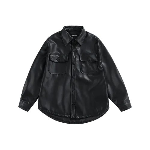 MAOQIAOYI Кожа Куртка Унисекс