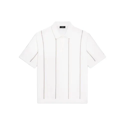 THEORY Mixed White Men's Knitwear THEORY Смешанный Белый Мужской Трикотаж