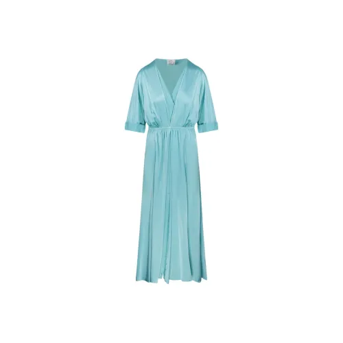 Forte Forte Короткий рукав Платье Женское Синее