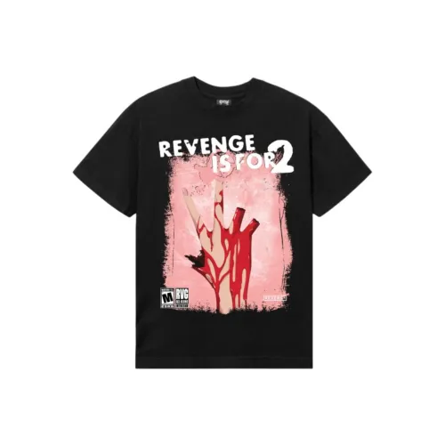 Revenge Черная Унисекс Футболка
