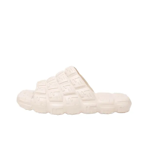 FENDI Cloud Slide Тапочки Мужские Экрю