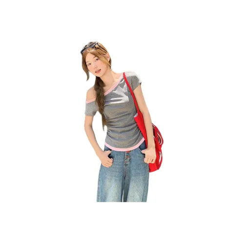 MINETTE Серые Женские Рубашки T