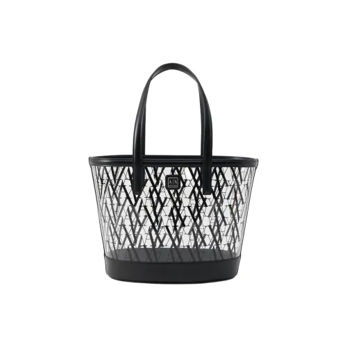 ARMANI EXCHANGEAE Полиэтилен Тоут Сумка Сумка для покупок Сумка Унисекс Черный