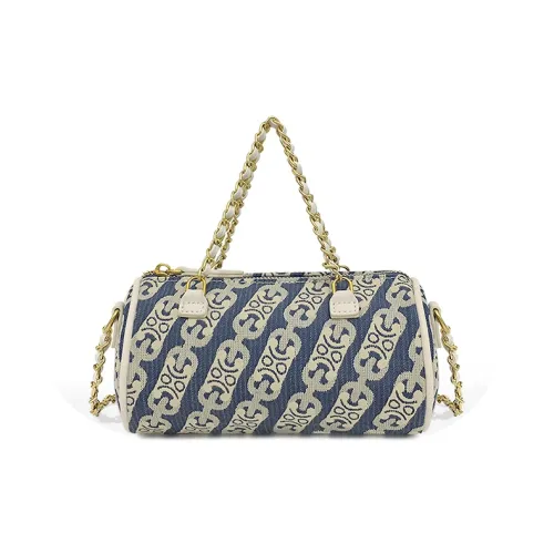 MACK JODAER Сумка через плечо из синтетической кожи сумка обычного размера женская с цепью в полоску цвет экрю