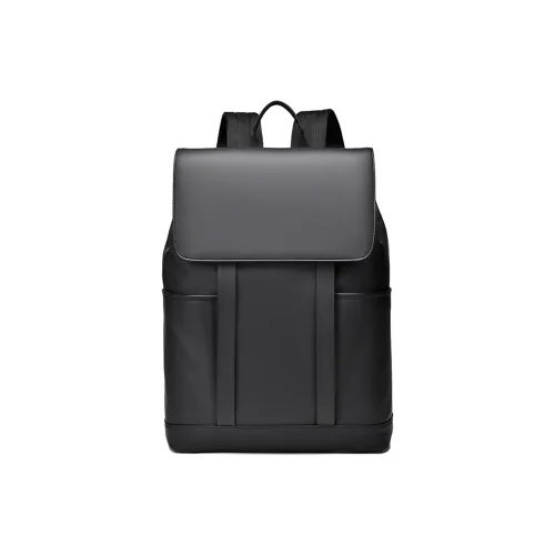 Old Man's Head Рюкзак из синтетической кожи мужской черный