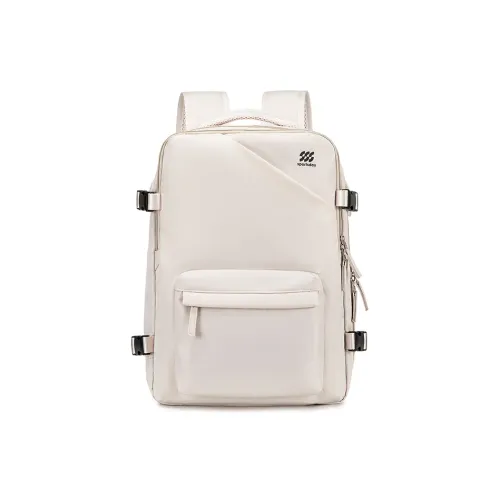 HLA Полиэстер Рюкзак Большой Унисекс Белый Черный