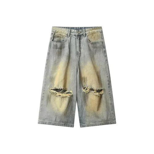 GEOGRE ALEX Джинсовые шорты Унисекс