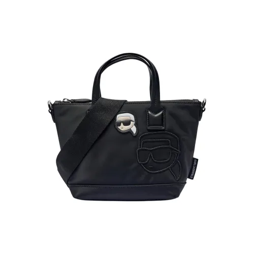 KARL LAGERFELD IKON Нейлон Сумка на одно плечо Женская Черная