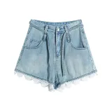 Светло-синие шорты