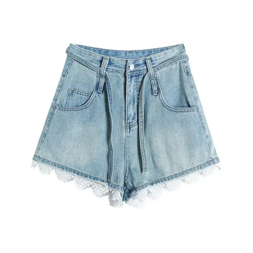 FAWENXIANGZI Джинсовые шорты Женские
