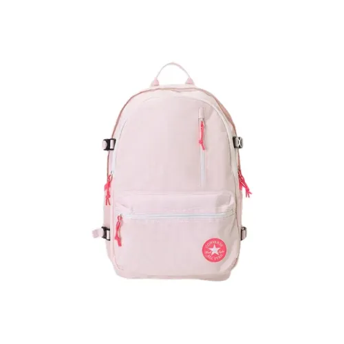 Converse Straight Edge Polyester Backpack Unisex Pink Конверс Straight Edge Полиэстер Рюкзак Унисекс Розовый