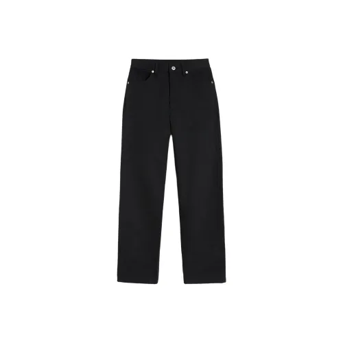 JIL SANDER Черные Женские Джинсы