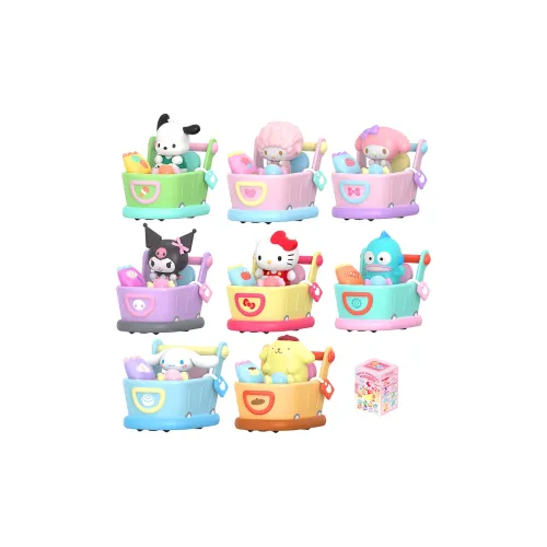 MOETCH Санрио Bumper Snack Cart Fun Hello Kitty Mystery Box Single Box 8 Pack
