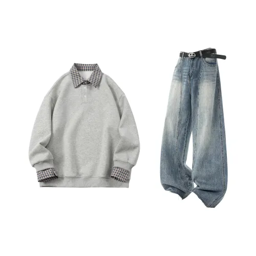 ZIRUNGE Унисекс Свитшот Комплекты