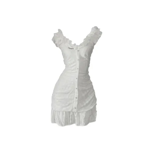 JOSR Короткий рукав Платье Женское