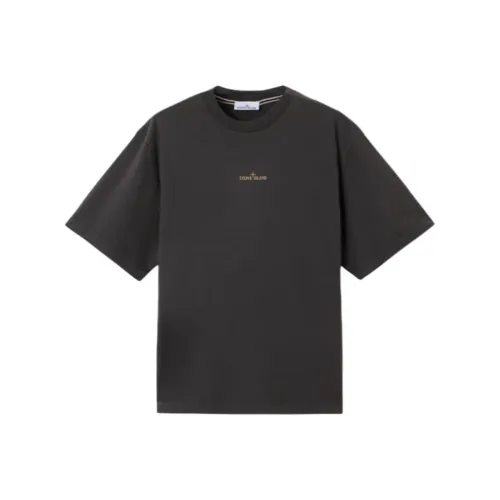 Stone Island Lead Gray Мужская T-Рубашка