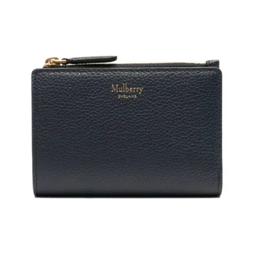 Mulberry Кошелек из коровьей кожи унисекс Ночное небо маленький классический с рельефным узором