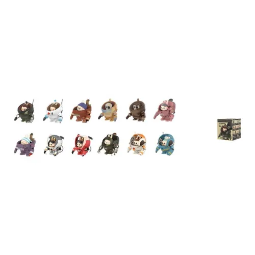 POP MART THE MONSTERS LABUBU X KOW Yokoyama Ma.K, Слепая Коробка, Одиночная Коробка/комплект Из 12 Шт.
