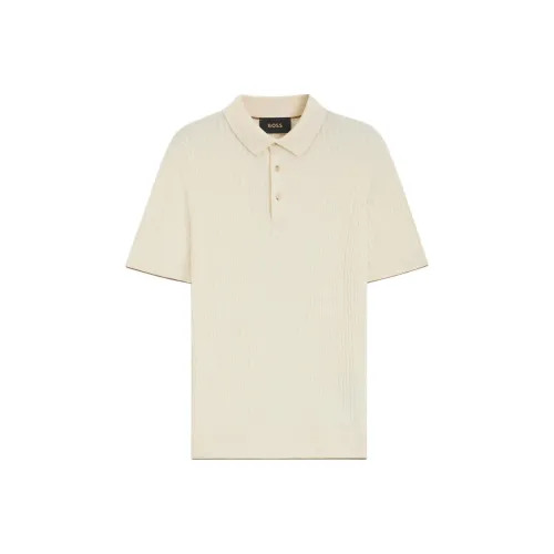 Hugo Boss Бежевая Мужская Поло
