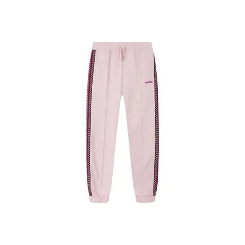 Lanvin Розовые Женские Вязаные Спортивные Брюки