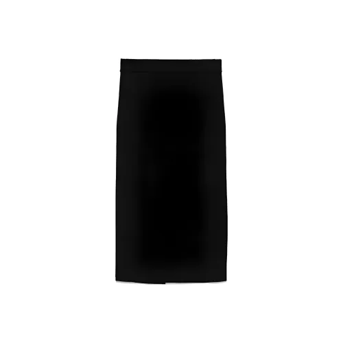 MaxMara Повседневный Длинный Юбка Женские Черный