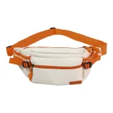 Белый и оранжевый