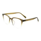 Градиентный Холодный Чайный Коричневый-C09 & Защита от синего света, 0 диоптрий, линзы