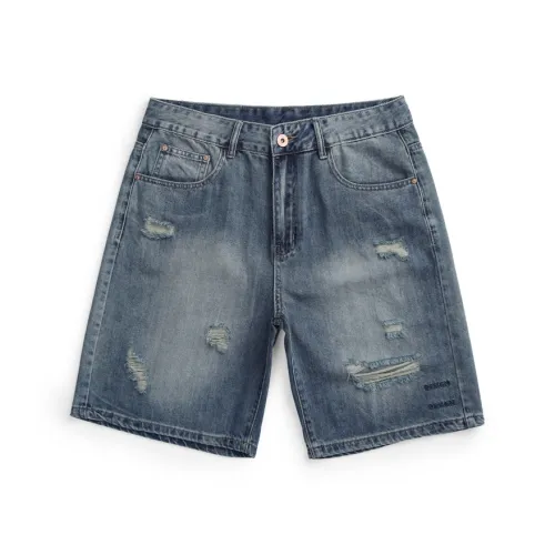 Azvk CX719 Светло-Синие Мужские Джинсовые Шорты