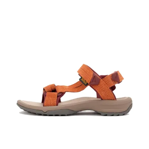 Teva Пляжные сандалии Апельсин Женские
