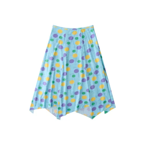 MeihaoStore Синий Унисекс Юбки