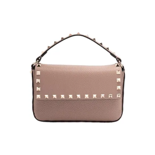 Valentino Rockstud Сумка через плечо из коровьей кожи мини-сумка женская розовая