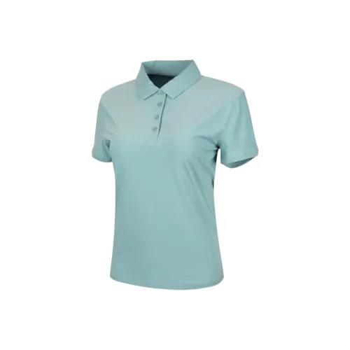 NIKE Dri Fit Бирюзовый Женские Поло