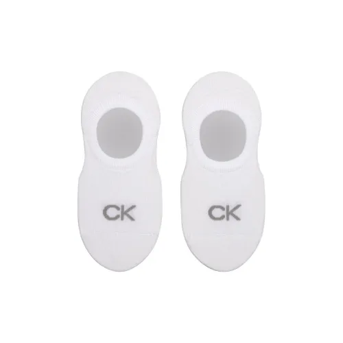 Calvin Klein 2 шт Белые Женские Носки No Show