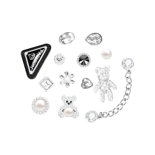 ZANC Фальшивая жемчужина/Смола/Циркон/Сплав Аксессуары для обуви Унисекс