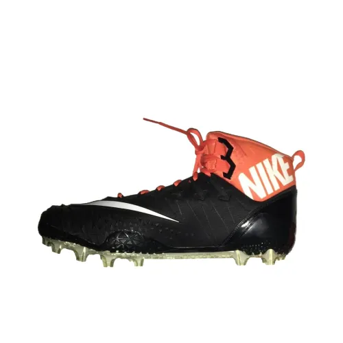 Nike Force Savage Pro TD Устойчивые к истиранию футбольные бутсы Мужские Черные и Оранжевые