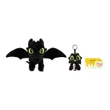 Ночной демон прохладный плюшевая кукла + очаровательная прохладная рыбка украшение + поздравительная открытка