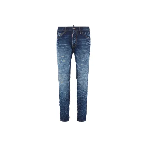 DSQUARED 2 Blue Men's Jeans DSQUARED 2 Синий Мужской Джинсы