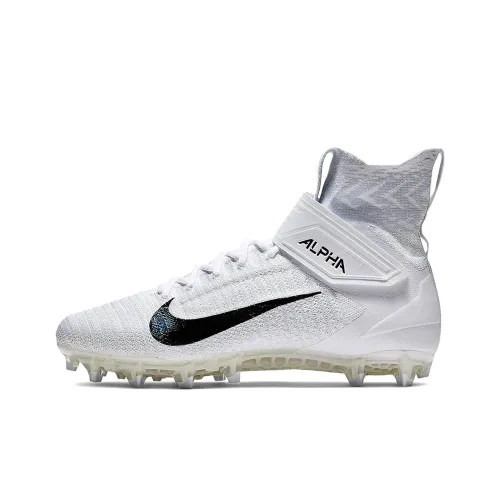 Nike Alpha Menace Elite Дышащие футбольные бутсы Мужские Белые