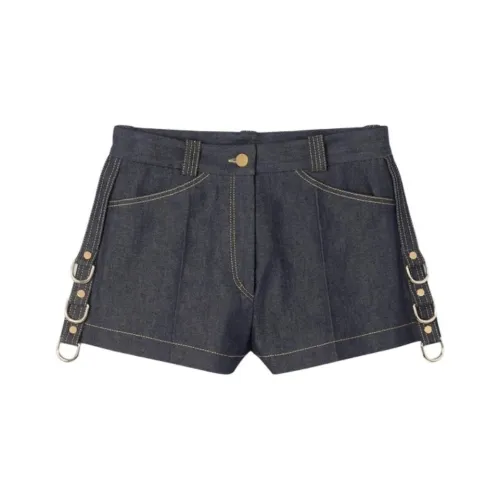 SANDRO Темно-синие женские джинсовые шорты