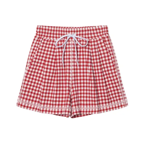 MIU MIU SS22 Повседневные шорты Женские Red