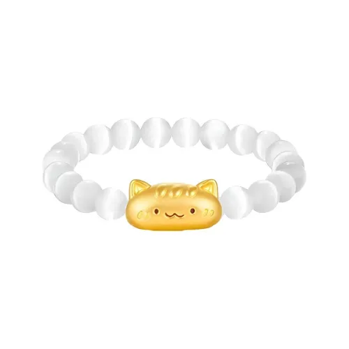 FUNILUOFU Стекло Кошачий глаз Браслеты Унисекс