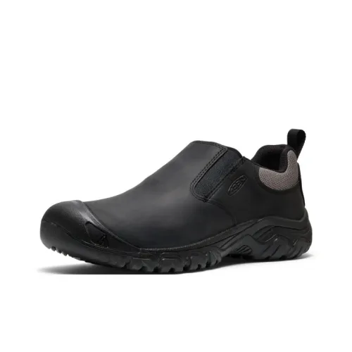 KEEN Targhee 4 Амортизаторы Устойчивые к истиранию Водонепроницаемый Баланс Легкий Низкий Топ Повседневная обувь Мужская Черный