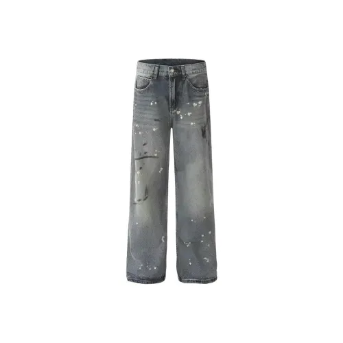 GEOGRE ALEX Винтажный синий Мужские Джинсы