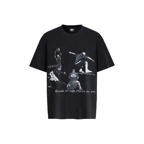 IN TWO Круглый вырез T-рубашка Унисекс