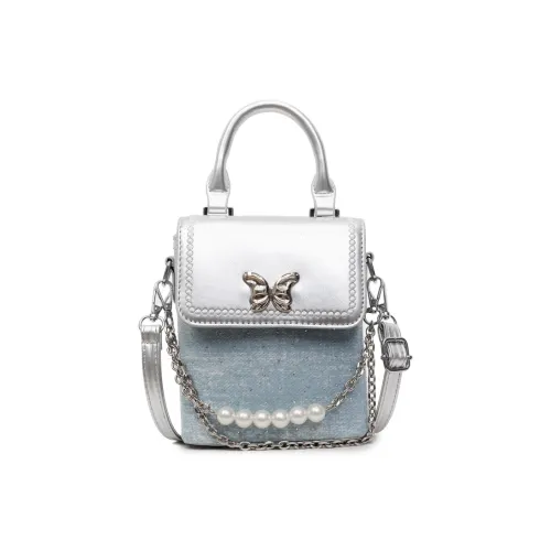 ORANGE BEAN ПУ (полиуретан) Сумка Стандартная Женская Небесно-синий Деним Синий Черный Королевский Синий