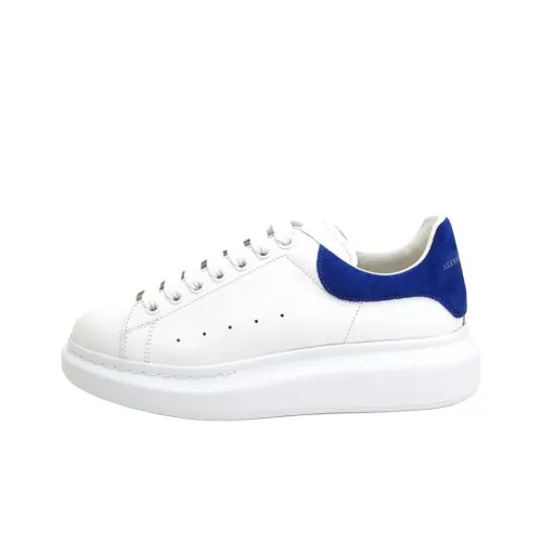 Alexander McQueen Oversized Sneaker Casual Низкий Топ Белый Синий Мужской
