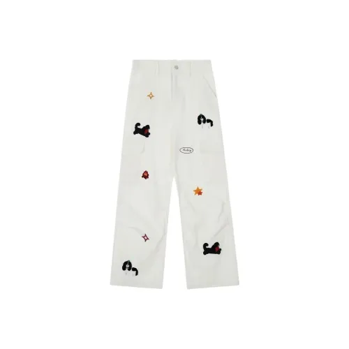 RVANGUARD Белые Унисекс Джинсы