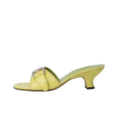 By Far Elton Слипоны Женские Желтые